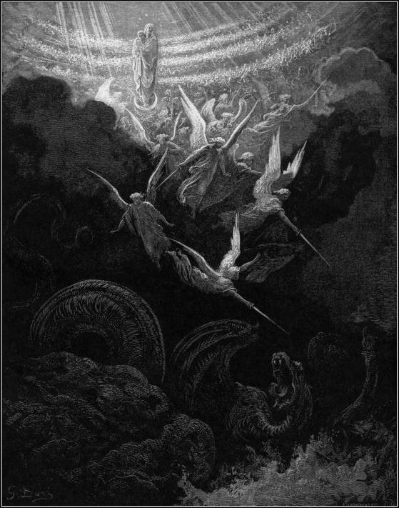 A Vision of John by Gustave Dore